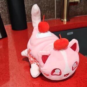 Aphmau Cute Pink Cat Plush Toy